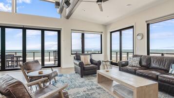 Smart TV, DVD player, ping pong, books