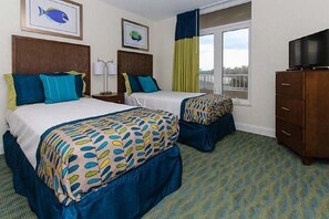 2 bedrooms, in-room safe, iron/ironing board, free WiFi