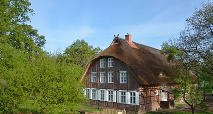 4****Reetdachhaus mit 6 Schlafzimmern, 5 BĂ€der