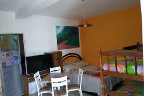 Quadruple Room, Multiple Beds | In-room dining