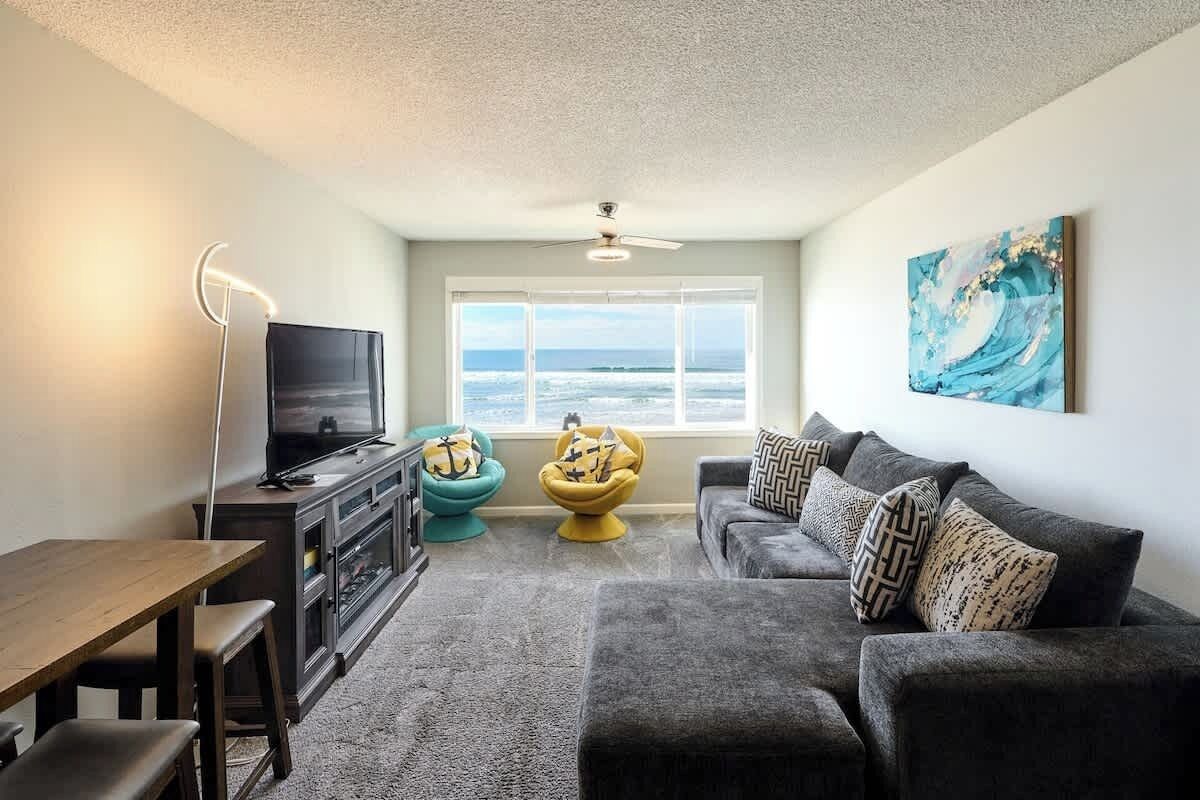 Televisie en een kantoor