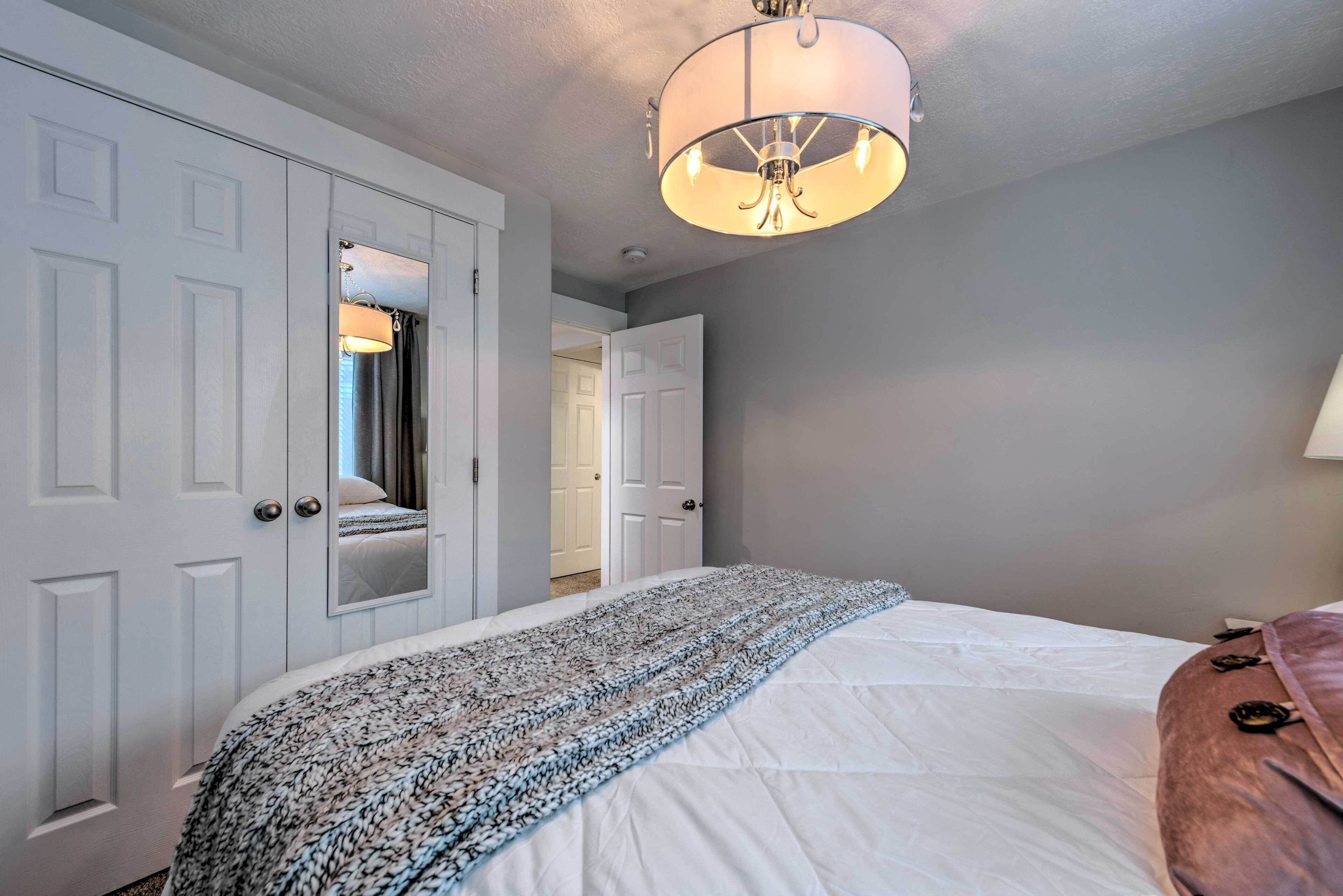 2 soveværelser, strygejern/strygebræt, gratis Wi-Fi, sengetøj