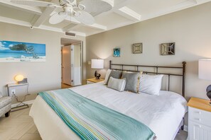 2 slaapkamers, een strijkplank/strijkijzer, internet, beddengoed