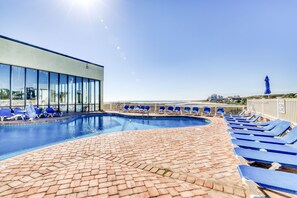 Indoor pool, a heated pool