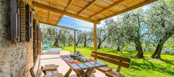 Schitterend vrijstaand vakantiehuis met privé zwembad, WIFI, TV, terras en huisdieren toegestaan
