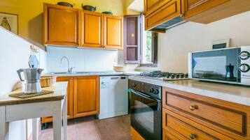 Mikrowelle, Ofen, GeschirrspĂŒler, Gefrierschrank