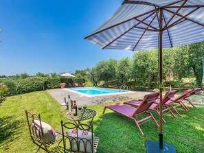 Pool - Beautiful private villa for 6 guests with A/C, WIFI, private pool, TV and patio (Santa Maria A Monte)
