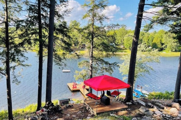 Àrea exterior de l'allotjament