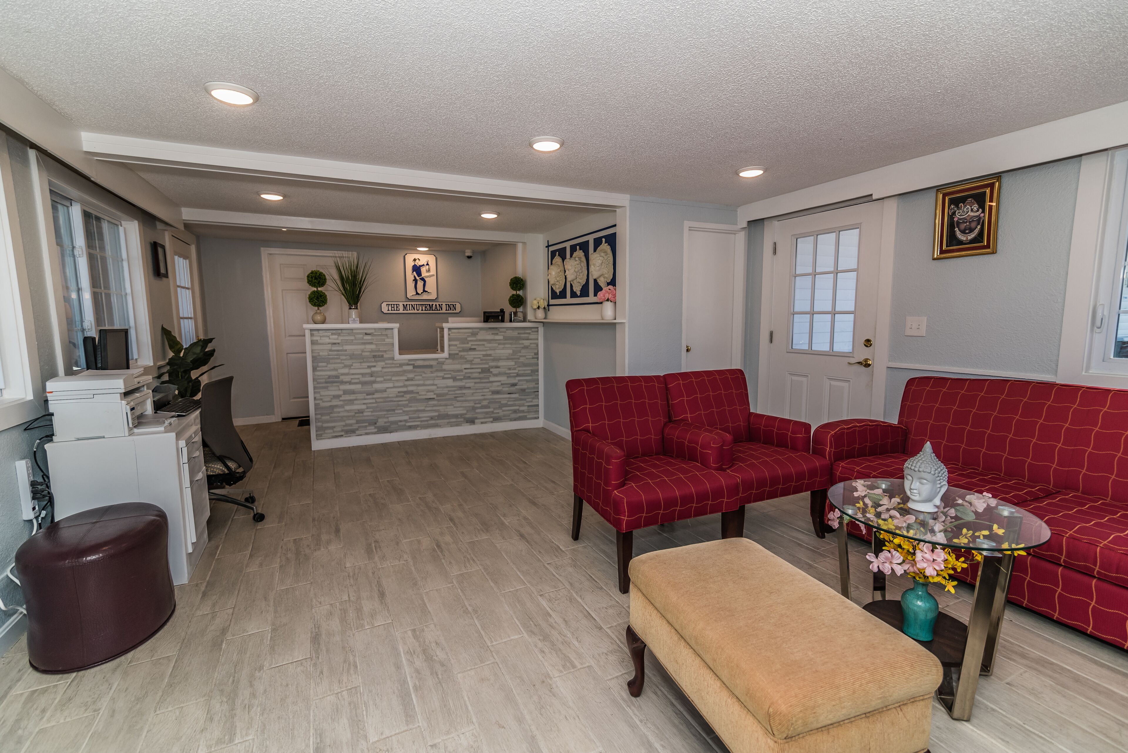 บริเวณนั่งเล่นที่ล็อบบี้