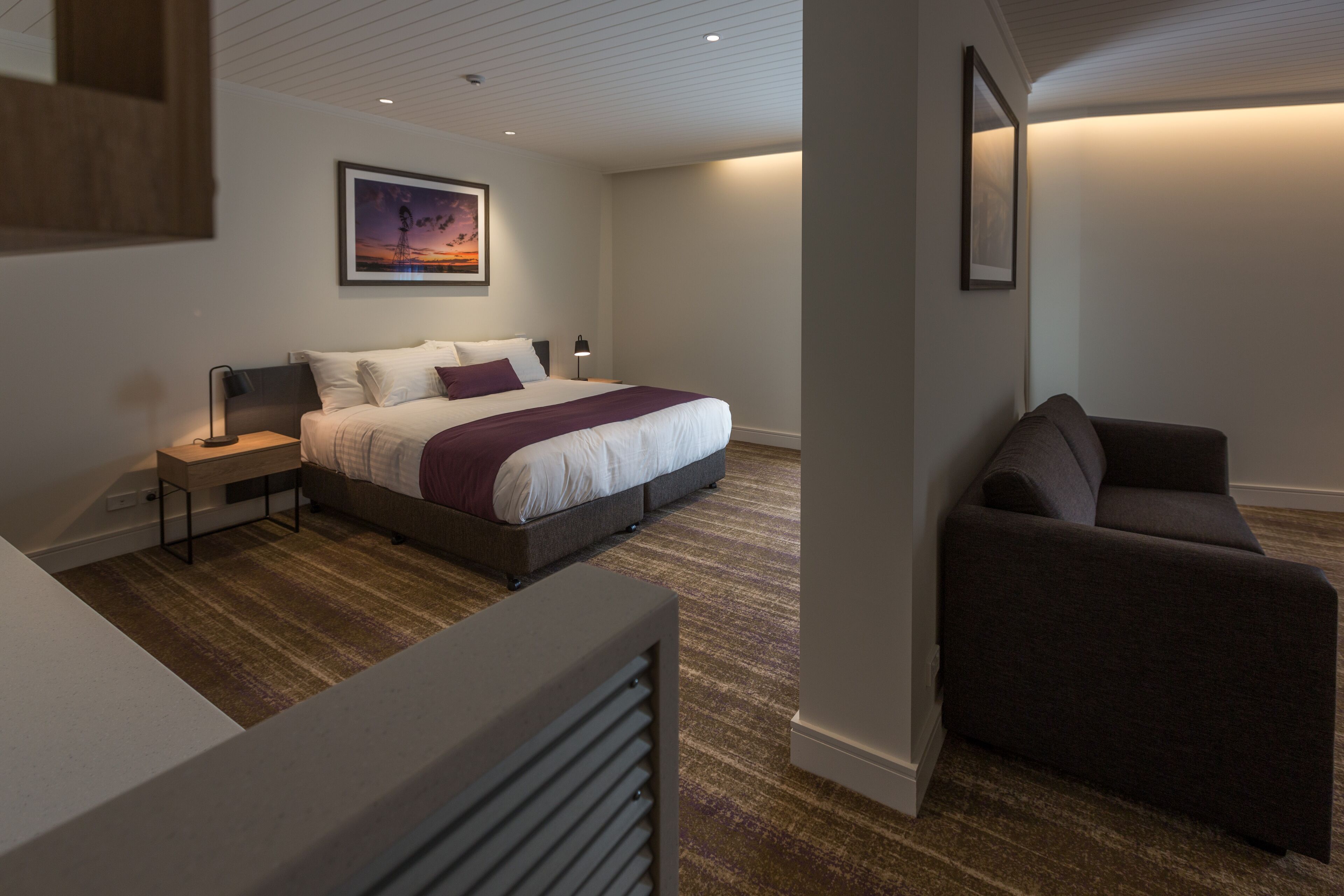 Double or Twin Room - Mobility Access Room | In-room safe, desk, blackout drapes, soundproofing