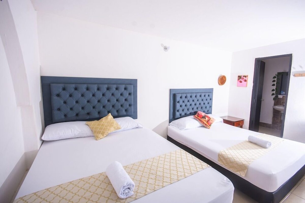 Individually furnished, bed sheets