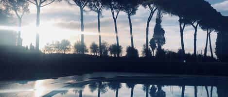 Alberca al aire libre