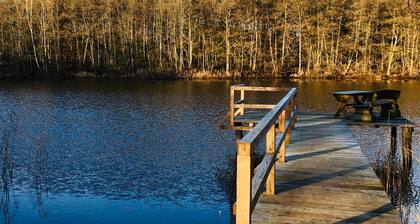 Holiday house, Müritz National Park, at the forest and water! For cyclists and hikers!
