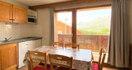 Appartement rénové 6 pers, balcon, parking, animaux admis