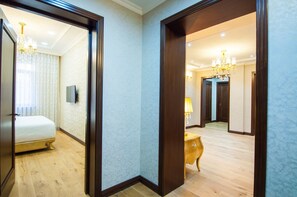 Apartment, 2 Schlafzimmer | Hochwertige Bettwaren, Zimmersafe, individuell dekoriert