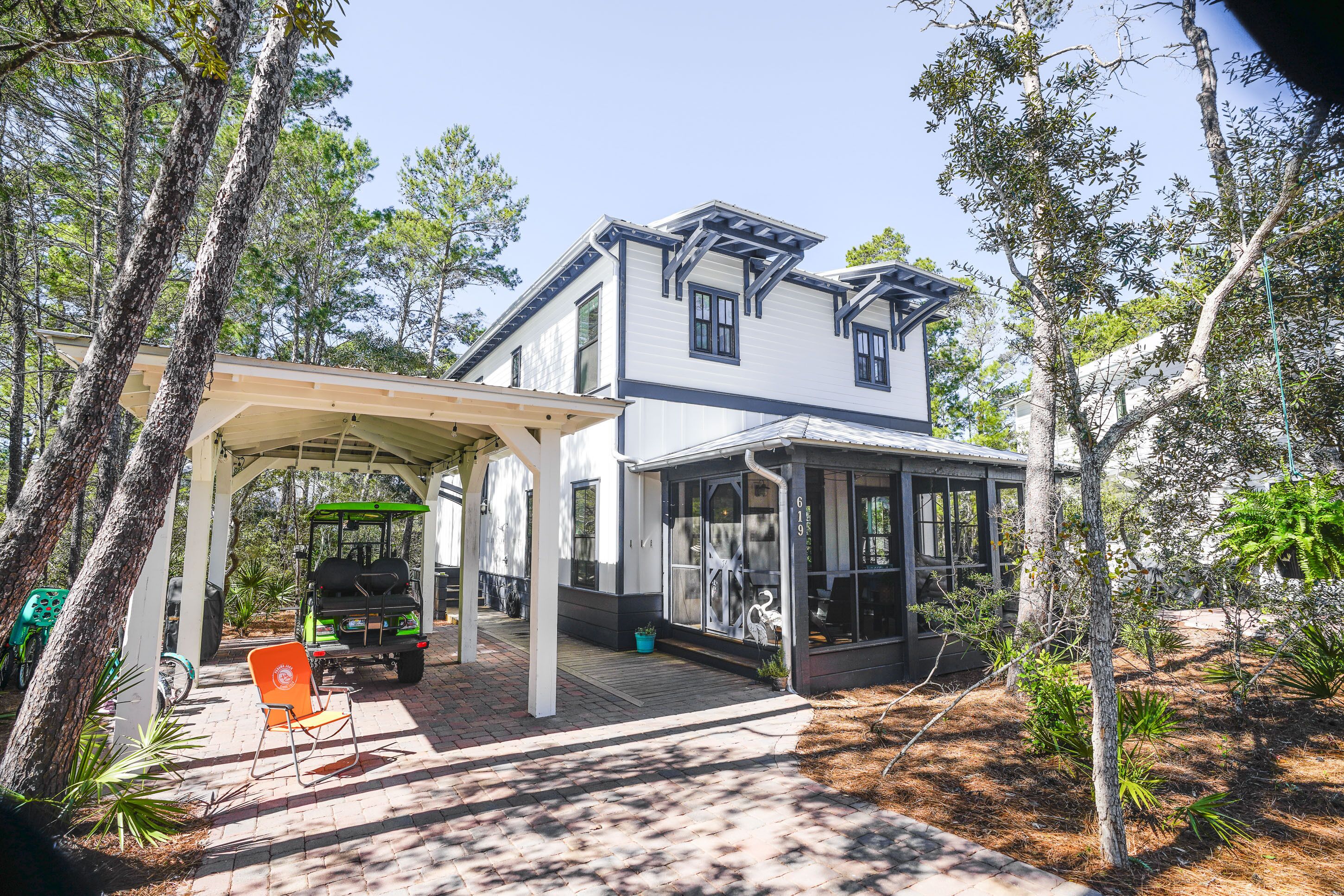 Beach House, Pool, Beach Access, Sleeps 12, Golf Cart Incl, 4 Bikes, Free Golf