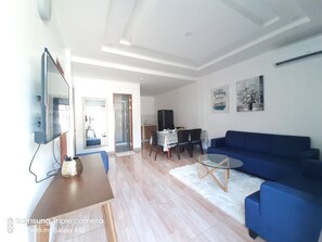 Villa Deluxe, 2 chambres | Coin séjour