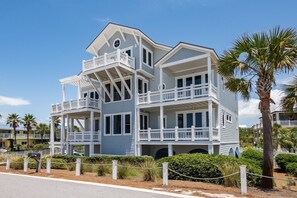 Exterior - "Mimosa Mornings"~Gulf Views~Heated Pool/Spa~Elevator~Private Beach~Beach Gear! (Santa Rosa Beach)