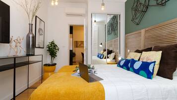 2 bedrooms, iron/ironing board, free WiFi, bed sheets