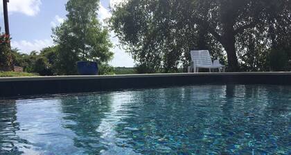 Superb Villa du Moulin for rent with Pool and garden near beach and shops