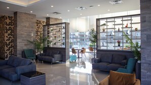 Sala de estar en el lobby