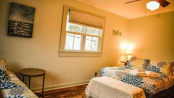 Iron/ironing board, free Internet, bed sheets