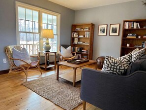 Télévision, cheminée