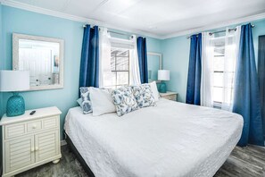 3 bedrooms, iron/ironing board, WiFi, bed sheets