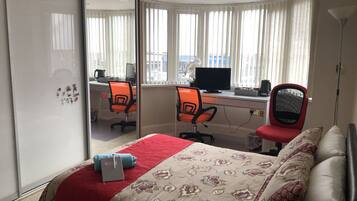 Premium Room, 1 King Bed | Individually decorated, individually furnished, iron/ironing board