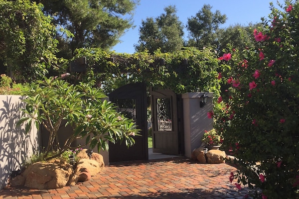 Entrance to your private retreat