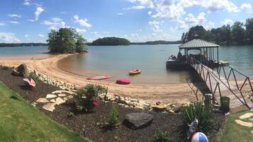 Sillas reclinables de playa, toallas de playa