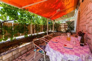 Restauration en plein air