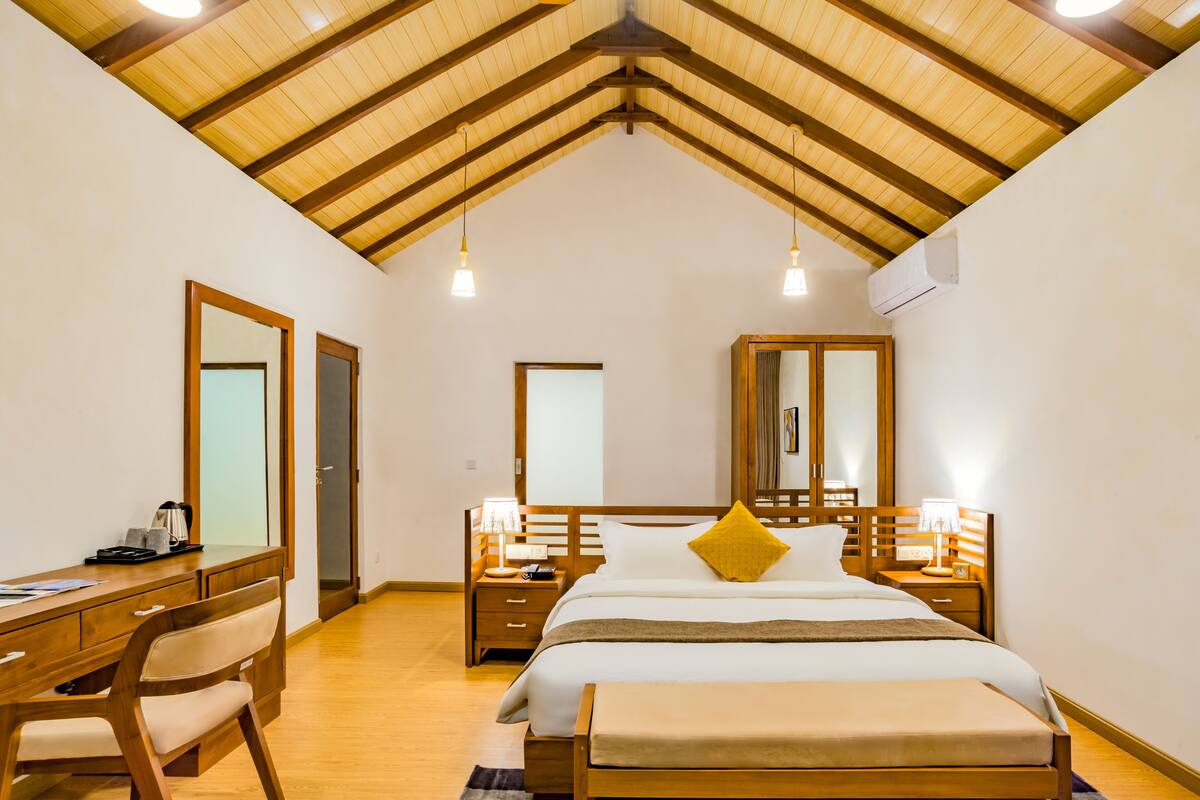Premium bedding, down comforters, Select Comfort beds, minibar