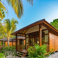 Villa Deluxe (Garden) | Ropa de cama de alta calidad y edredones de plumas