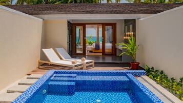 1 Schlafzimmer, hochwertige Bettwaren, Daunenbettdecken