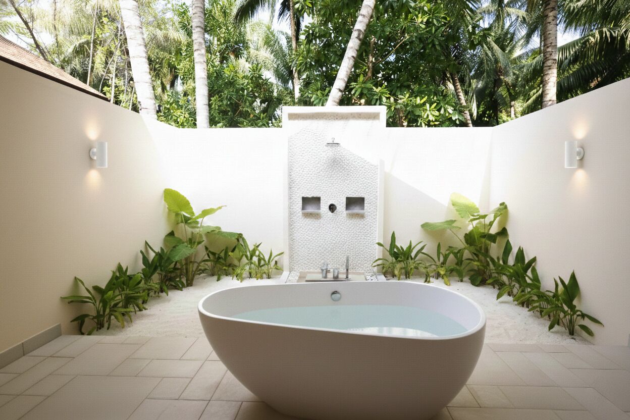 Premium Beach Pool Villa | Bathroom