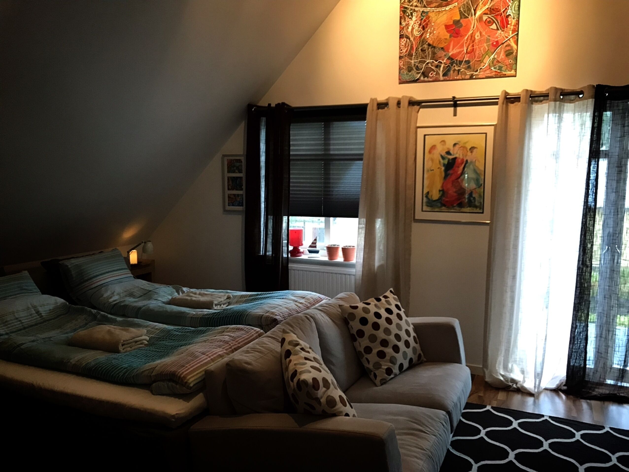 Comfort tweepersoonskamer | Individueel gedecoreerd, individueel gemeubileerd