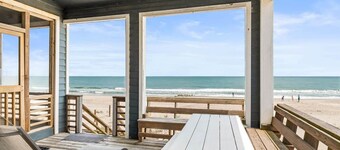 Sunrise to Sunset Oceanfront Home with Creek Dock