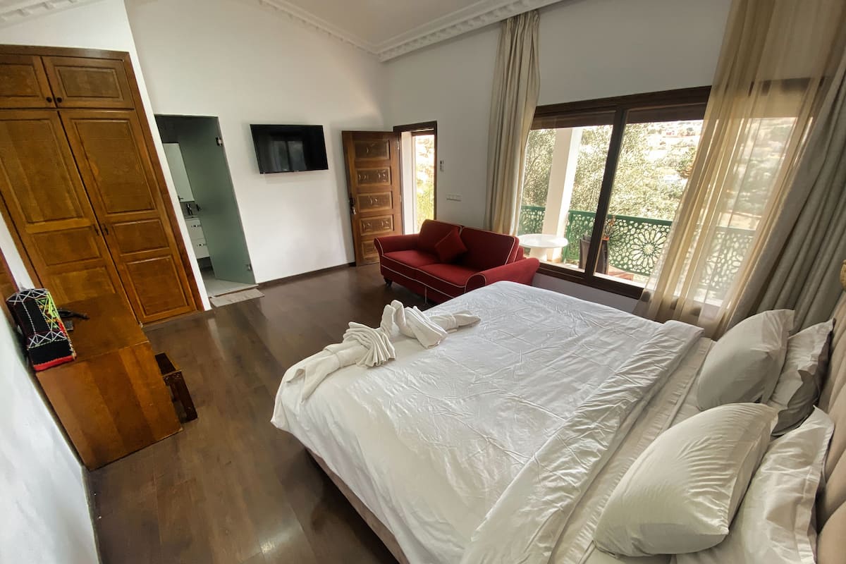 Bungalow Ouiouane | 1 habitación y caja de seguridad en la habitación