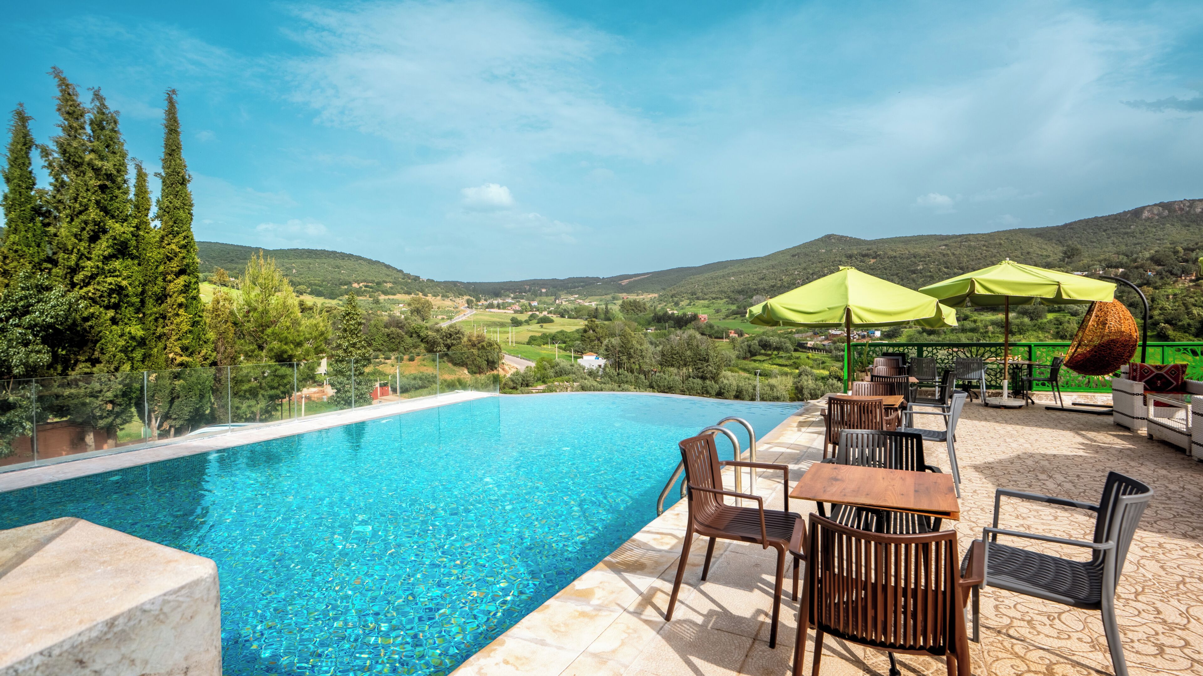 Seasonal outdoor pool