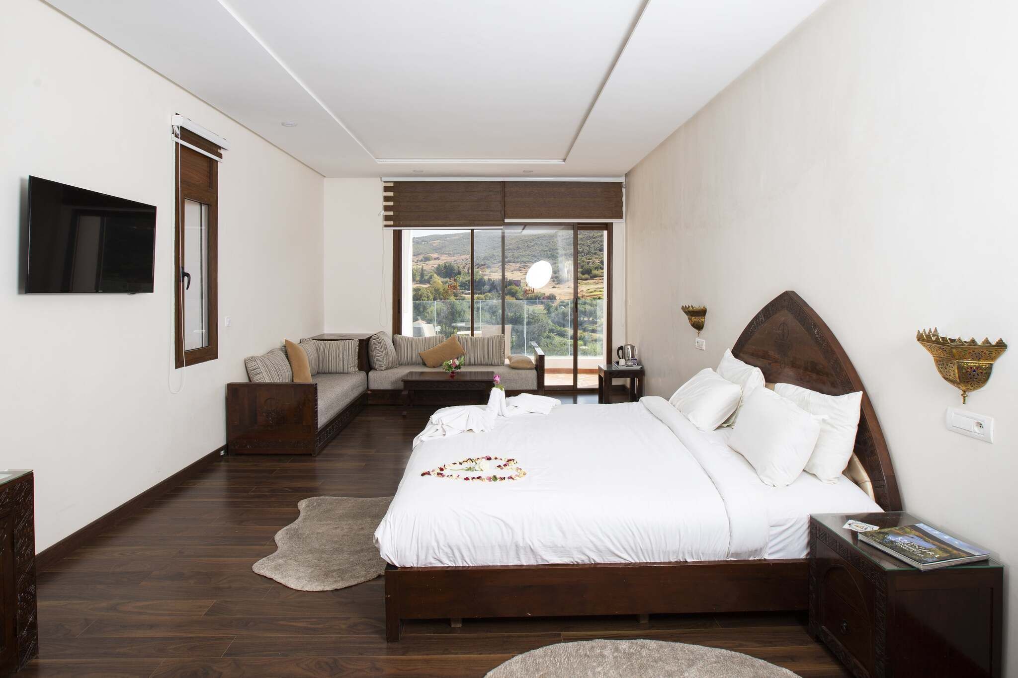 In-room safe, laptop workspace, blackout curtains, soundproofing