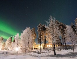 Majoituspaikan julkisivu