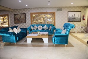 Lobby sitting area