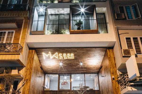 Front of property – evening/night