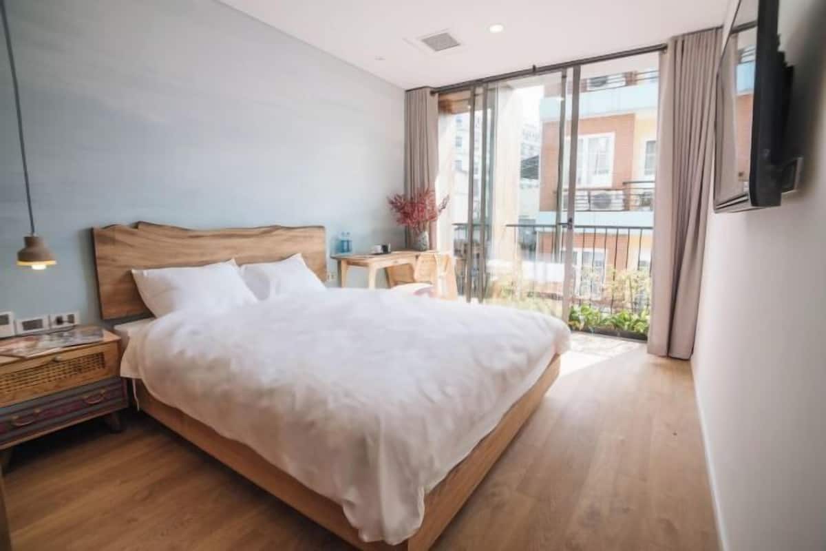 Blackout drapes, iron/ironing board (on request), WiFi (free)