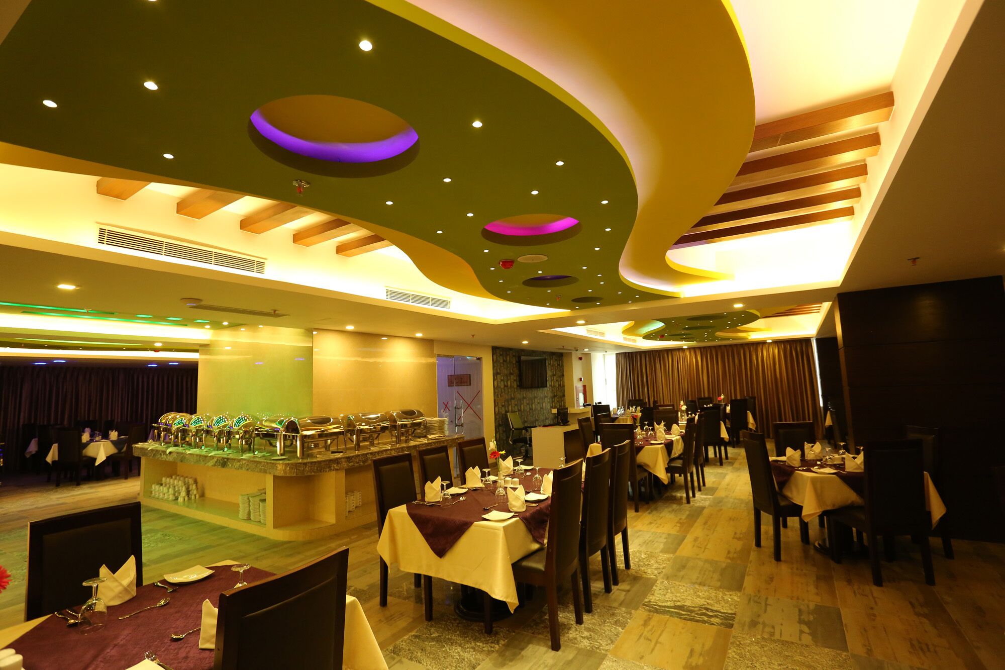 Façade de l’hébergement - soirée/nuit