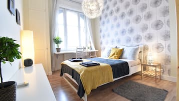 6 Schlafzimmer, BĂŒgeleisen/BĂŒgelbrett, WLAN, BettwĂ€sche