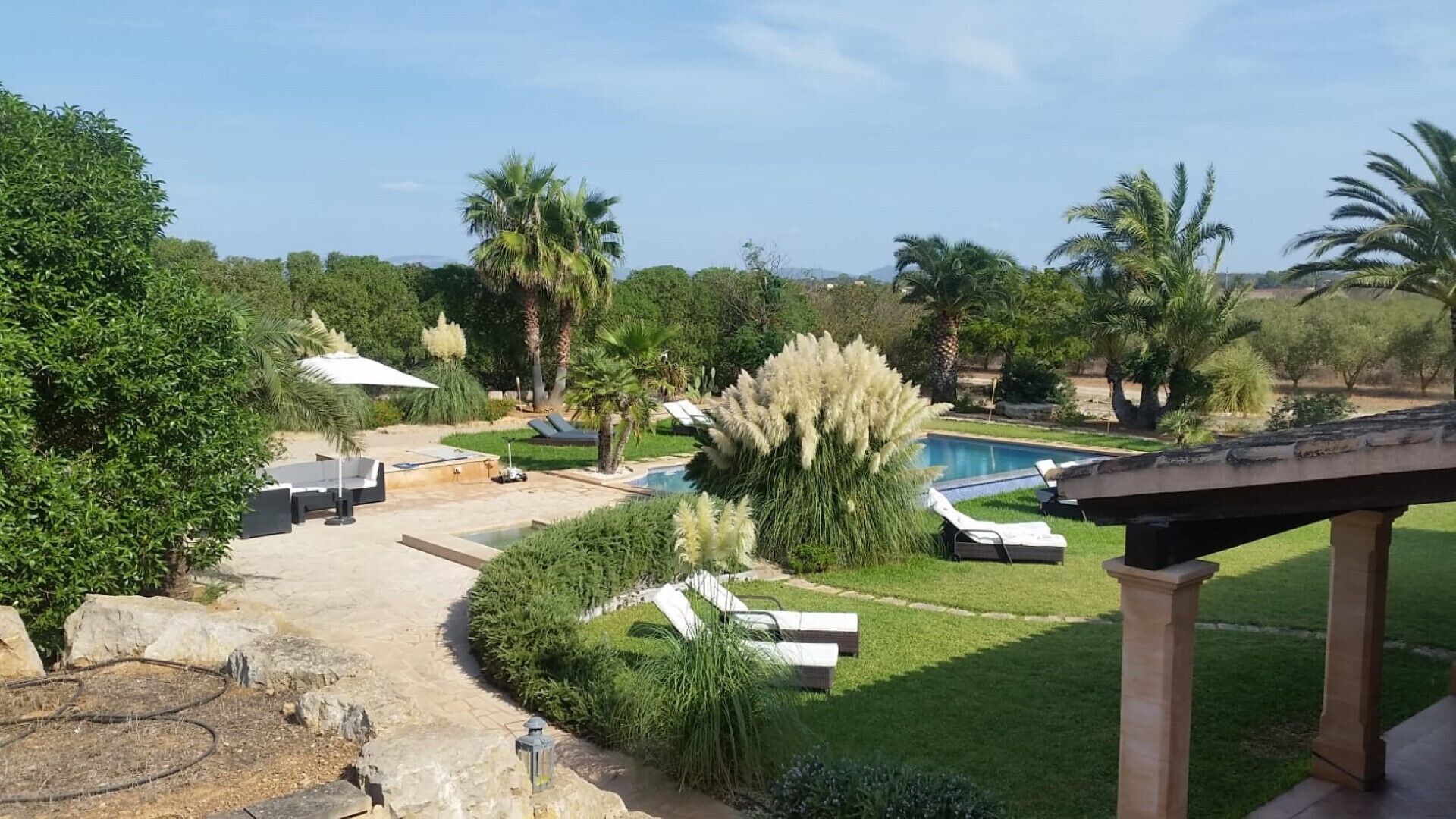 Overnattingsstedets uteområder