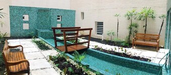 NEW APARTMENT FOOT IN THE SAND IN THE BEAUTIFUL PRAIA DO INDAIÁ IN BERTIOGA / SP !!!