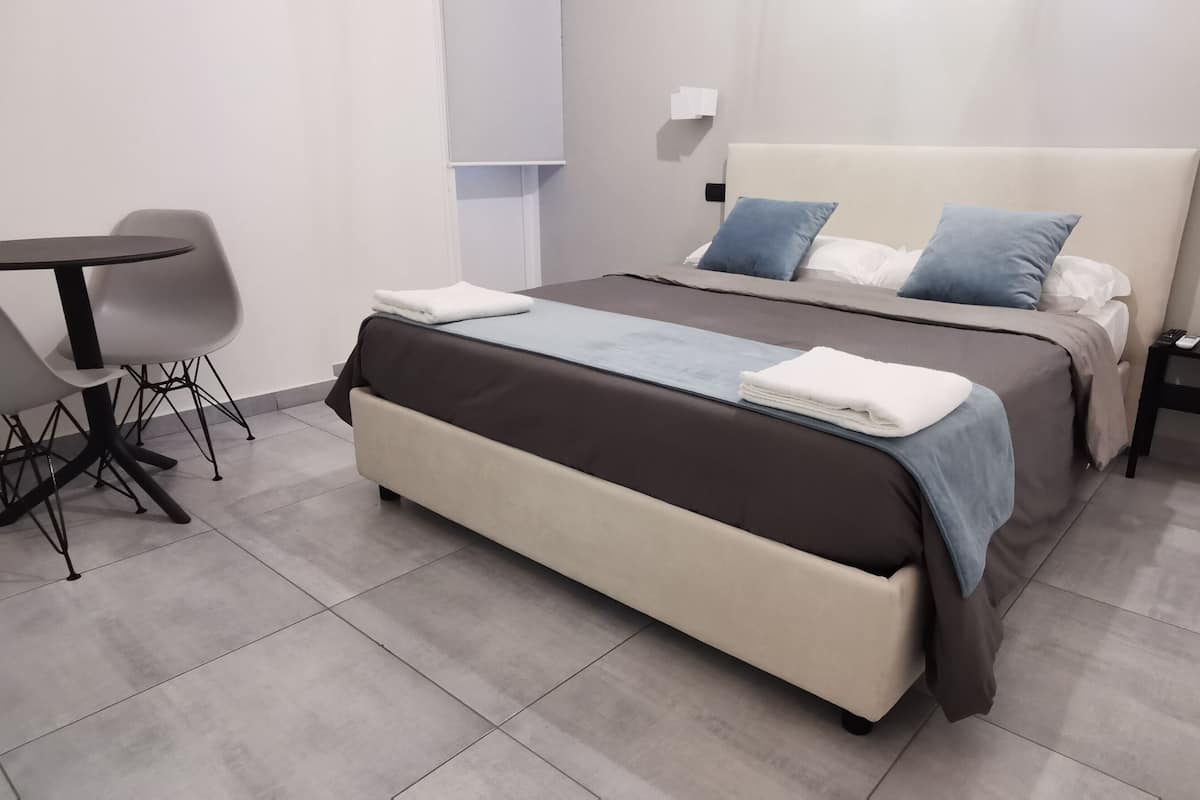 Standard Double Room | Hypo-allergenic bedding, down comforters, minibar, blackout drapes